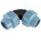 Raccordo a compressione gomito a 90, DVGW 40mm