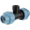 Tee 90° compression fitting x female thread, DVGW 20mm x 1/2"