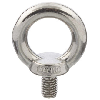 Eye bolts, sim. DIN 580, A4 stainless steel M6
