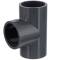 PVC-U T-Stück 90°, 3fach Klebemuffe 50mm