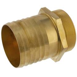 Messing Schlaucht&uuml;lle Aussengewinde x T&uuml;lle 2 1/2&quot; x 76mm
