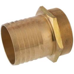 Messing Schlaucht&uuml;lle Aussengewinde x T&uuml;lle 3&quot; x 76mm