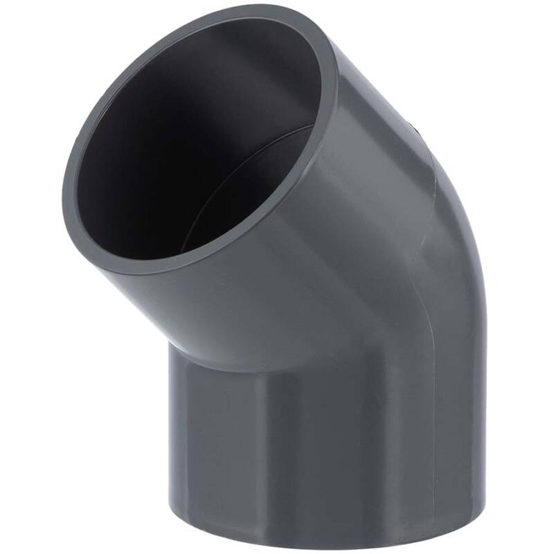 U-PVC solvent elbow 45 - ECO