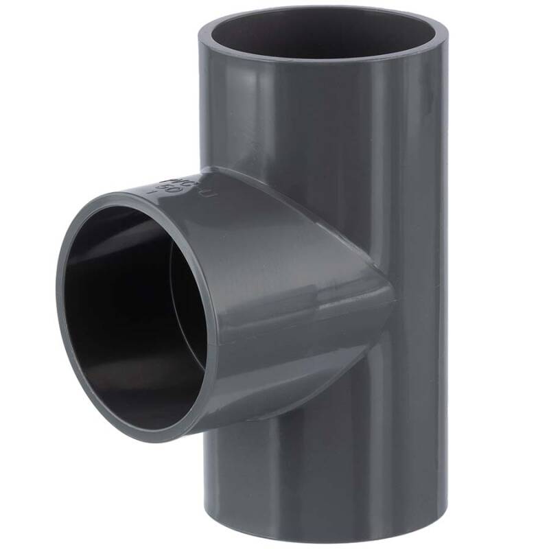 U-PVC solvent tee 90 - ECO