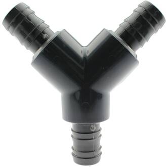 PVC-U Y-Verteiler 3fach Schlauchtülle 20mm