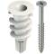 TOX gypsum plasterboard wall plug Spiral type 32 + screw, 1 pc.