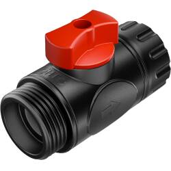 PP Mini Kugelhahn Innen- x Aussengewinde