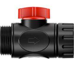 PP Mini Kugelhahn Innen- x Aussengewinde