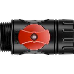 PP Mini Kugelhahn Innen- x Aussengewinde