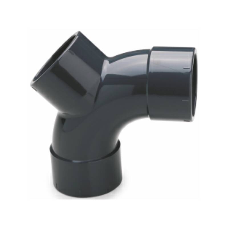 PVC-U Y-Bogen, 3fach Klebemuffe