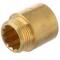 Brass valve extension female x male thread