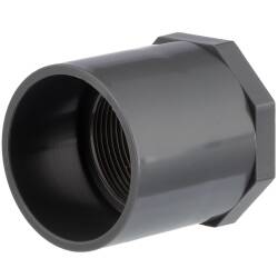 U-PVC solvent socket x female thread - ECO