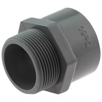 U-PVC solvent adapter x male thread - ECO