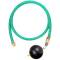 Suction hose set with threaded coupling and floating ball 11m