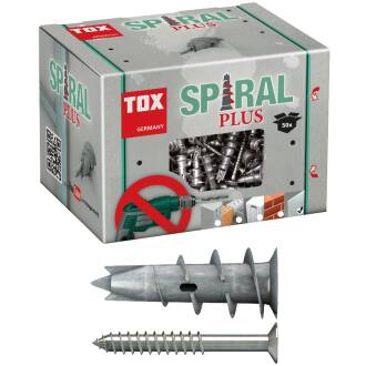 TOX gypsum plasterboard wall plug Spiral Plus