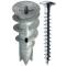 TOX gypsum plasterboard wall plug Spiral Plus 37-2 + screw, 1 pc.