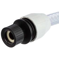 Compression fittings BD FAST COMPACT for suction/delivery hoses, with female thread