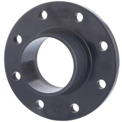 U-PVC fixed flange with solvent stub