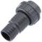 U-PVC solvent union x graduated hose tail 32 x 38/32mm