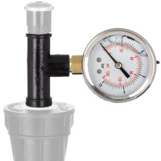 Hunter MP Rotator pressure gauge