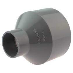 U-PVC solvent reducing socket - ECO