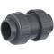 U-PVC solvent check valve with nuts 50mm