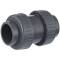 U-PVC solvent check valve with nuts 63mm