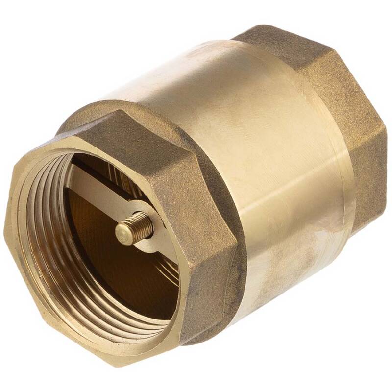 Brass check valve type York with brass lock, female thread