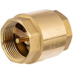 Zwischenventil R&uuml;ckschlagventil Typ YORK  Messingverschluss 2fach Innengewinde