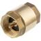 Brass check valve type "York" with brass lock, female thread