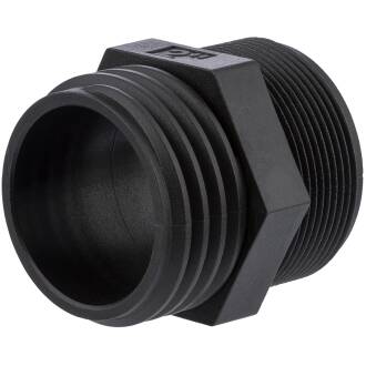 IBC container coupling with male thread 2" BSP x S60*6