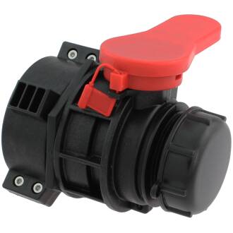 Ball valve for IBC container rotatable - 2" male thread