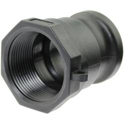 PP CAMLOCK type A male with female thread
