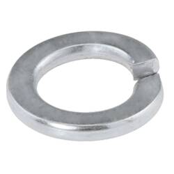 Zinc-coated steel spring lock washer with square ends DIN 127 B