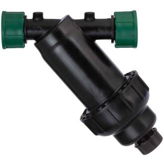 PP Y-Filter IRRITEC Typ D, Überwurf-Innengewinde 1" Edelstahl 120 Mesh