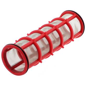 PP Y-Filter IRRITEC TYP E, Ersatzfiltereinsatz Edelstahl 120 Mesh red