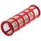 PP Y-filter IRRITEC type E, spare part stainless steel filter 120 mesh red