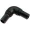 PP elbow 90° with hose tails 50 x 50mm