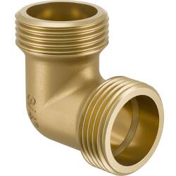 Brass male threaded elbow 90&deg;