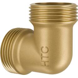 Brass male threaded elbow 90&deg;