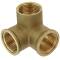 Brass female threaded angle elbow 90°