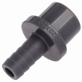 PVC-U Schlauchtülle, Klebestutzen x Tülle 32 x 16mm