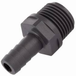 PVC-U Schlaucht&uuml;lle mit Aussengewinde 1/2&quot; x 10mm
