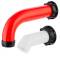 IBC container outlet nozzle, 2 parts