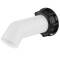 IBC container hose tail extension with S60*6 nut (S60*6 x Auslauftülle)