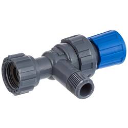 U-PVC angle valve