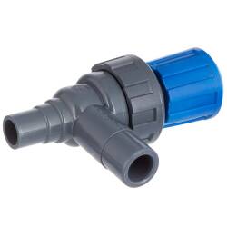 U-PVC angle valve