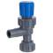 U-PVC angle valve 20mm x 3/4"