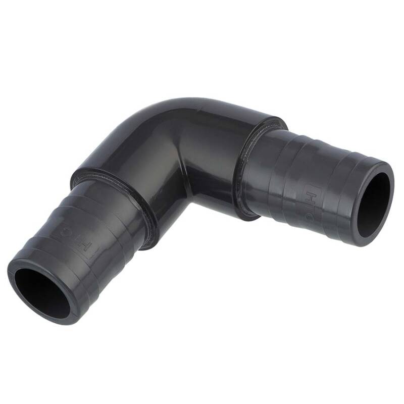 U-PVC elbow 45 with hose tail