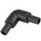 U-PVC elbow 45° with hose tail 2fach 16mm